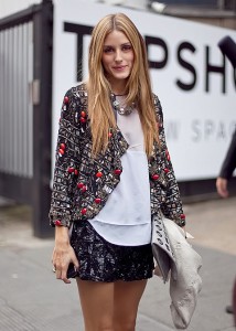 Previously, Olivia Palermo was best known for her dramatic role in MTV's reality show the city. Now, everyone adores her for her amazing style and ability to mix super high end and affordable pieces. She loves sites like Topshop. 